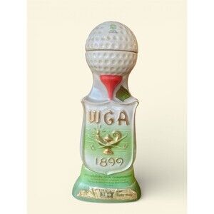 Jim Beam WGA Western Open 1971 Golf Decanter EMPTY